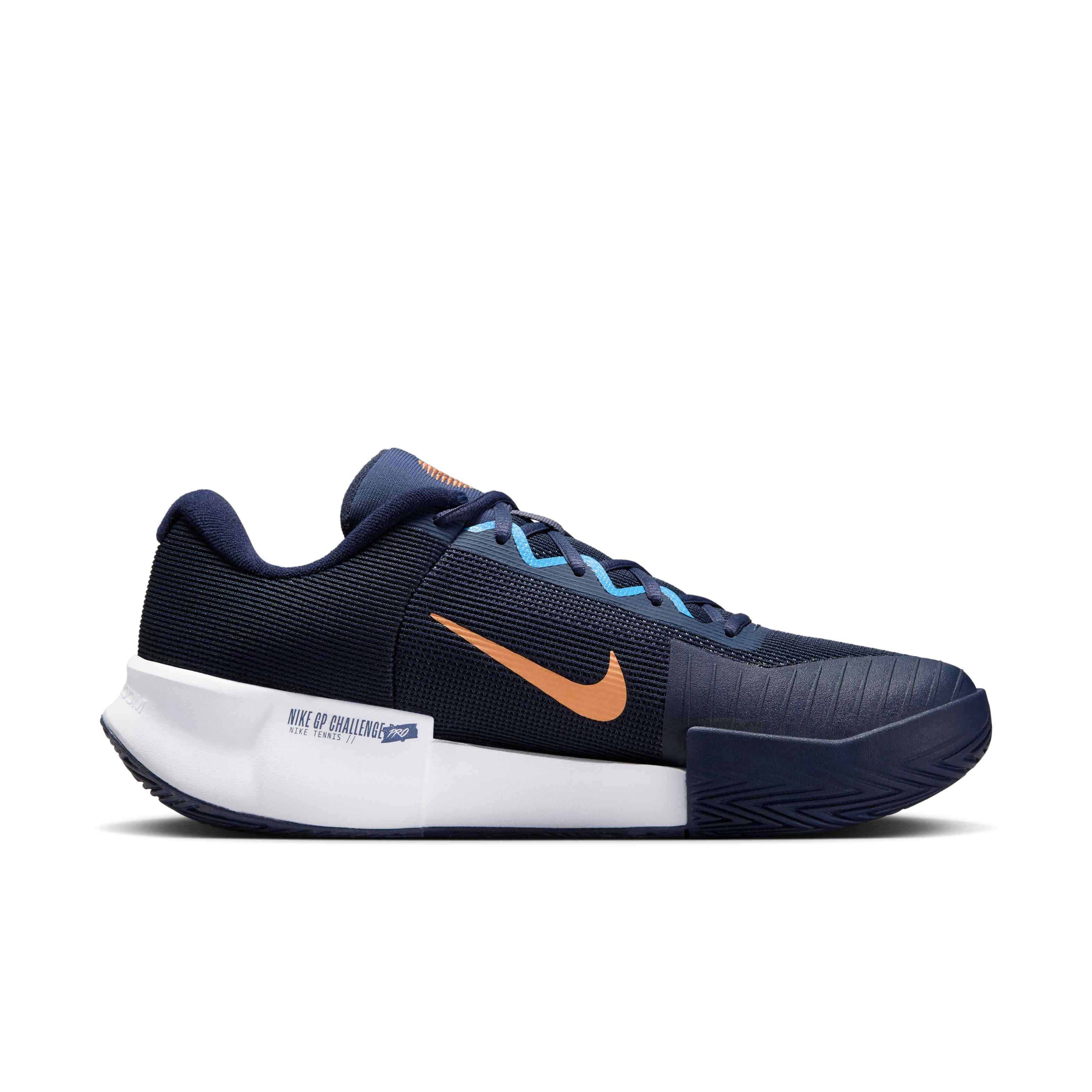 Nike GP Challenge Pro "Thunder Blue/Obsidian/Grey/Blue Beyond" Men's Hard Court Tennis Shoe